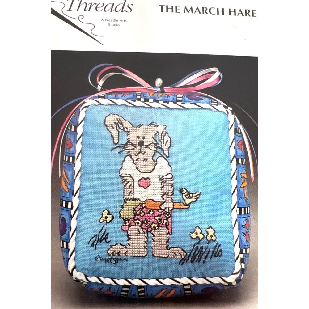 Twisted Threads The March Hare & Golf Bunnie Cross Stitch Patterns
